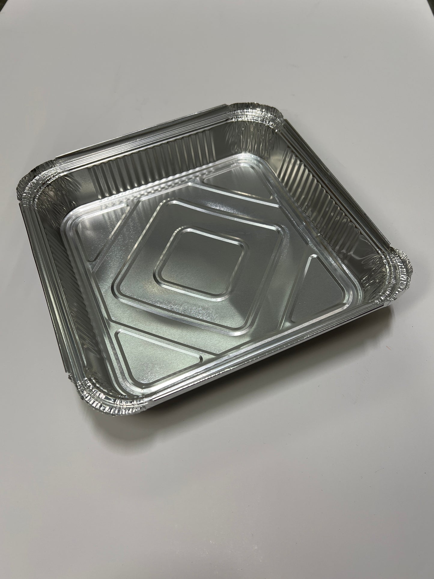 Heavy foil container 9x9x1.5 200pcs