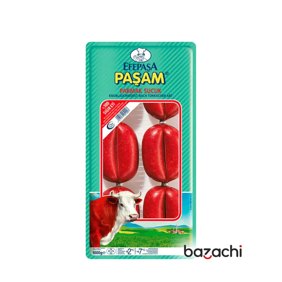 Efepasa Beef Sausage 100% ( Parmak Sucuk ), 1kg