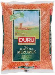 Duru red lentils whole 2kg