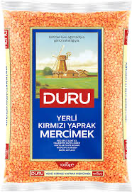 Duru red lentils split 2kg