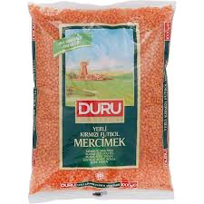 Duru red lentils whole 1kg