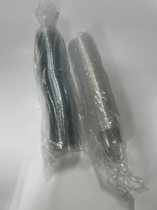 Clear PP sauce tubs & lids 1000 pcs 4oz