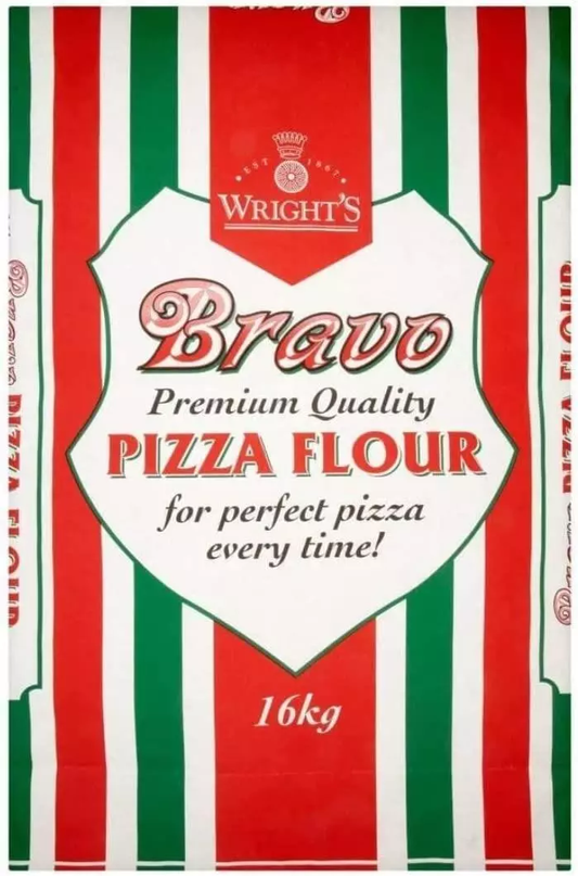 Bravo Premium Quality Pizza Flour 16kg