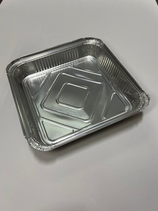 Heavy foil container 9x9x1.5 200pcs