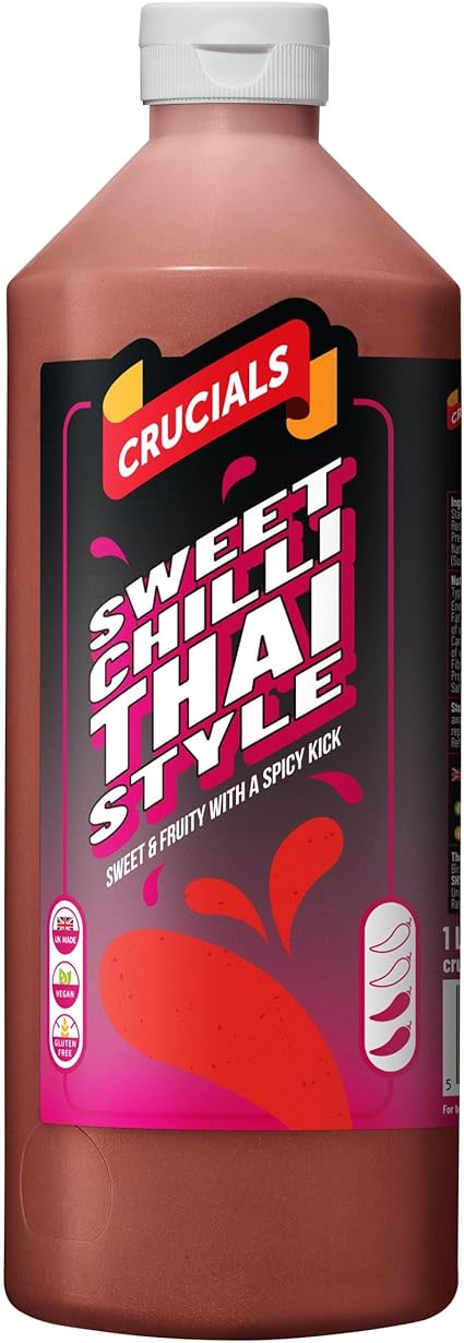 Crucials Thai Sweet Chilli Squeezy Sauce 1L