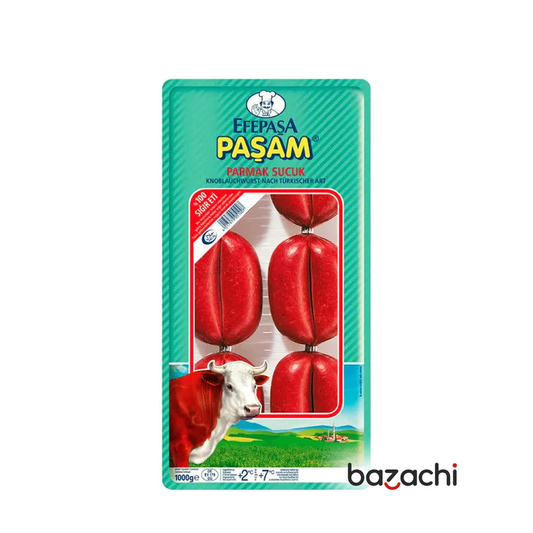 Efepasa Beef Sausage 100% ( Parmak Sucuk ), 1kg