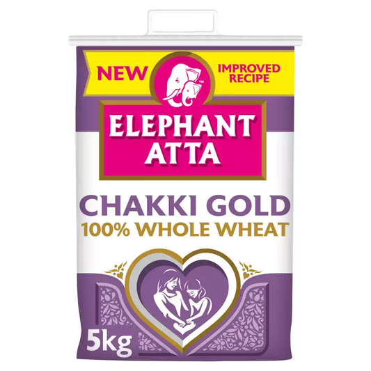 Elephant Atta Chakki Gold 100% Whole Wheat