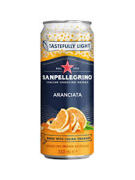 San Pellegrino Aranciata (Orange) Cans (24 x 330ml)