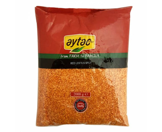 Aytac Red Lentils Split (2KG)