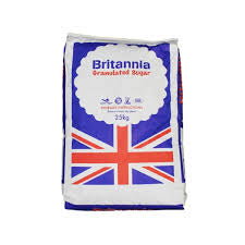 BRITANNIA GRANULATED SUGAR 25KG
