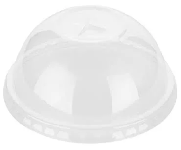 Clear Domed Lid To Fit 8oz/10oz/12oz Smoothie Cups 50pcs