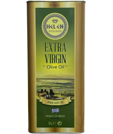 Helen Extra Virgin Olive Oil 5L Premium Greek Cold Pressed