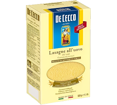 Lasagne all uovo De Cecco 500g