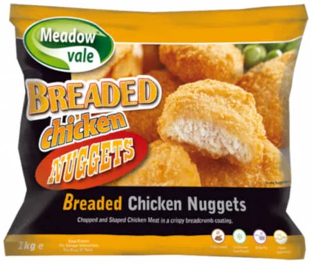 Meadowvale Breaded Chicken Nuggets 1kg