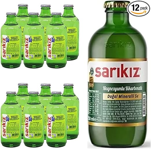 Sarikiz Mineral Water Soda 250 ml x 24Bottle