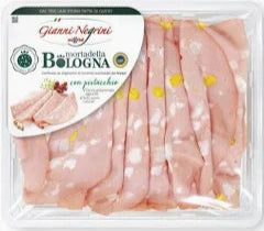 Sliced Mortadella IGP with Pisatchio 140g