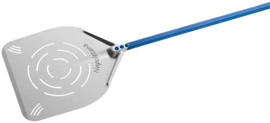 GI METAL ALUMINIUM NAPOLETANA PIZZA PEEL (33X33CM (13") HEAD 150CM HANDLE)